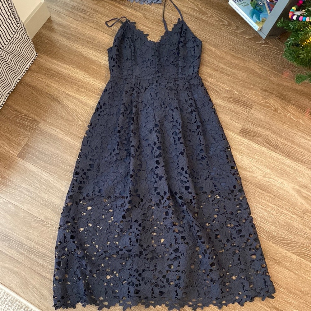 ASTR the label lace midi dress. GUC, worn once.